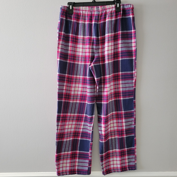 Sonoma Women's Plaid Pajama Set - Pink and Blue Size: L - Picture 8 of 12